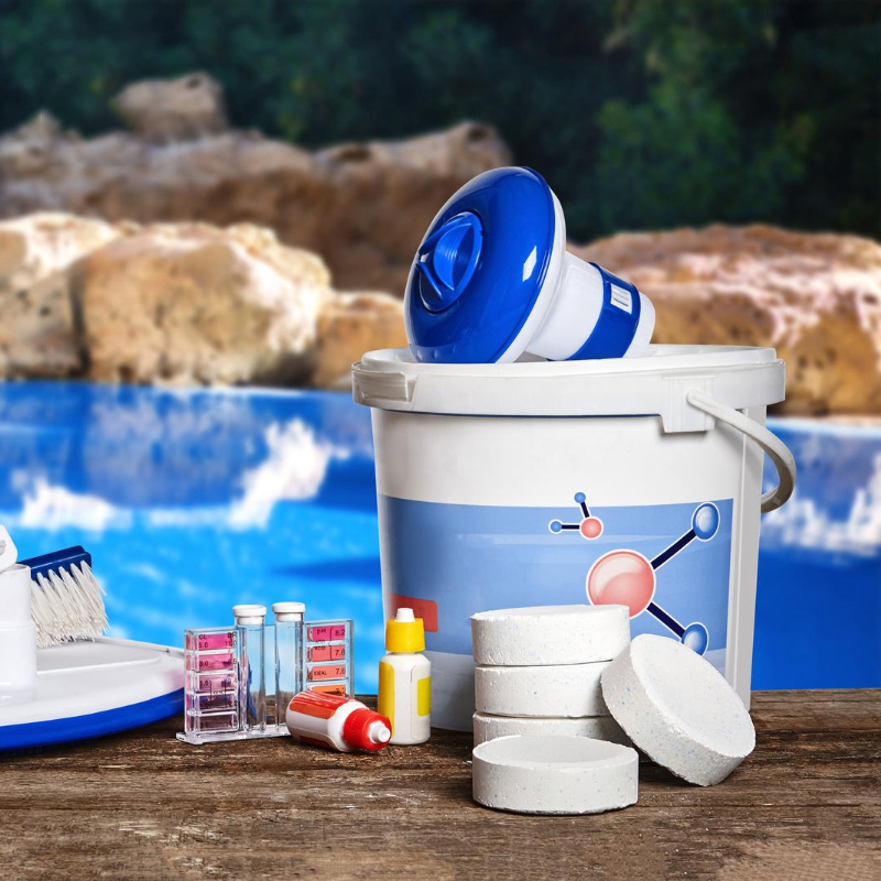 Pool care აუზის ქლორი ტაბლეტი 90 11